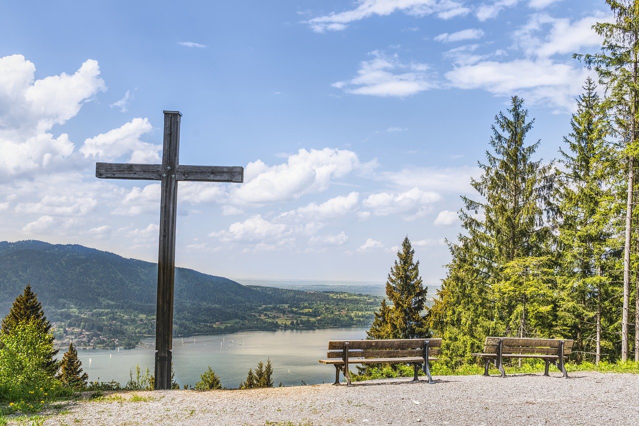 Aussicht auf den Tegernsee