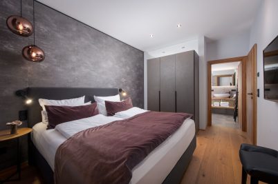 Luxury Apartments R6 Tegernsee Apartment 1 Master bedroom
