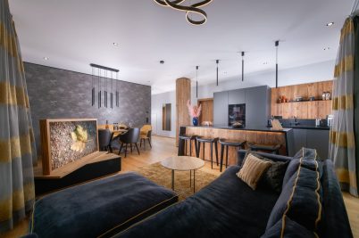 Luxury Apartments R6 Tegernsee Apartment 2 - Living area